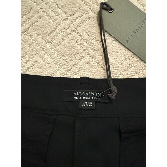 NWT All Saints Tave Trousers US10 - Picture 11 of 13